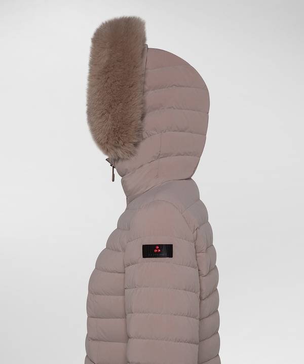 Peuterey Piumino Slim Con Pelliccia