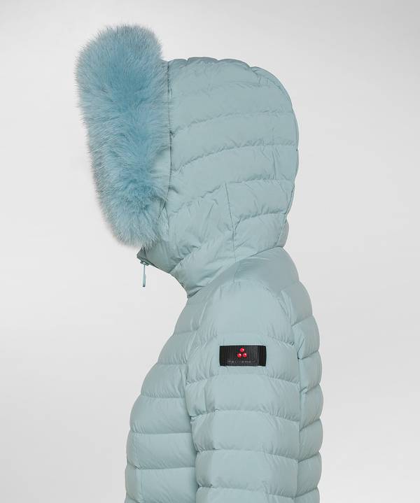 Peuterey Piumino Slim Con Pelliccia