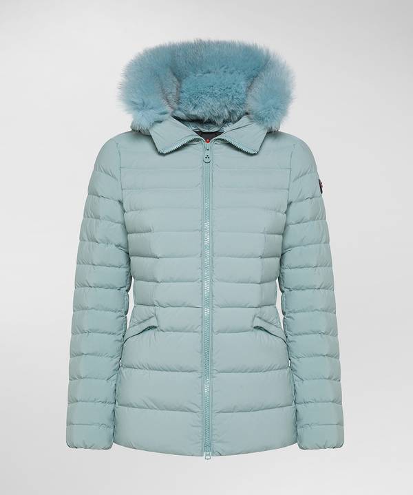 Peuterey Piumino Slim Con Pelliccia