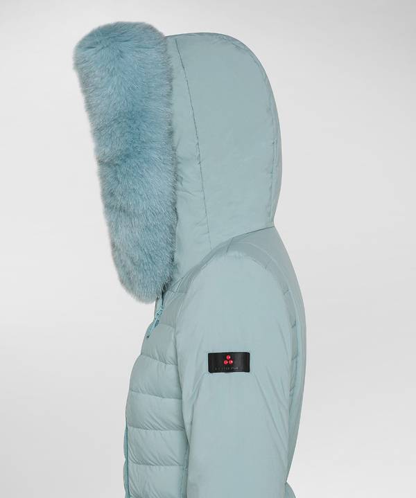 Peuterey Piumino Slim Con Pelliccia