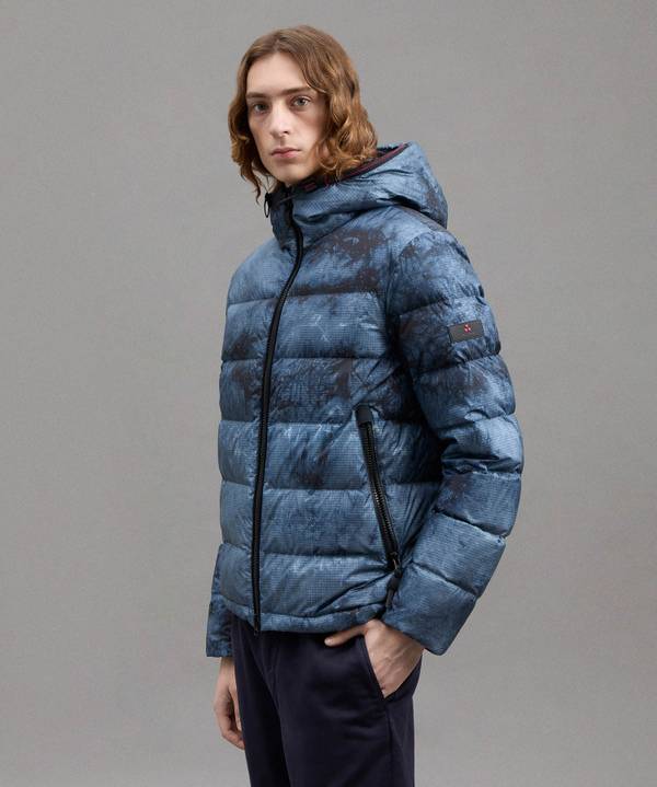 Peuterey Piumino Tie-Dye In Ripstop Superleggero