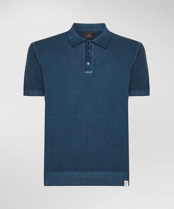 Peuterey Polo Classica In Tricot Di Cotone