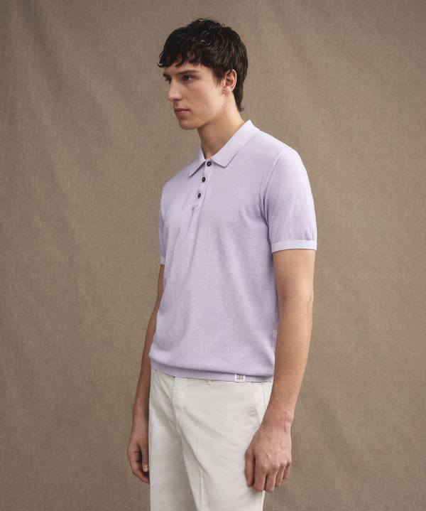 Peuterey Polo Classica In Tricot Di Cotone