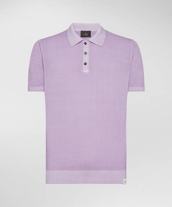 Peuterey Polo Classica In Tricot Di Cotone