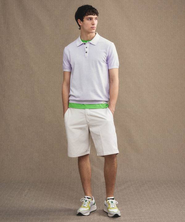 Peuterey Polo classica in tricot di cotone