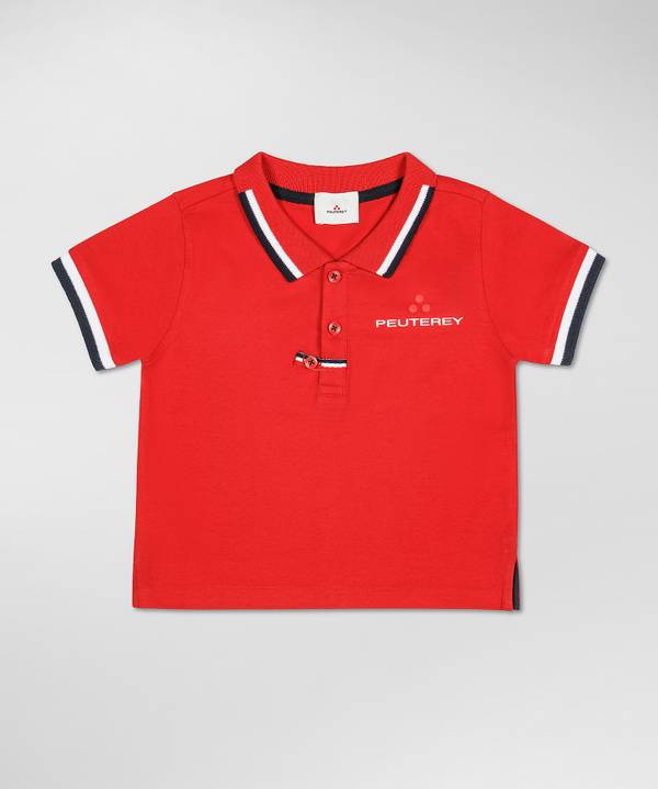 Peuterey Polo In Cotone Stretch