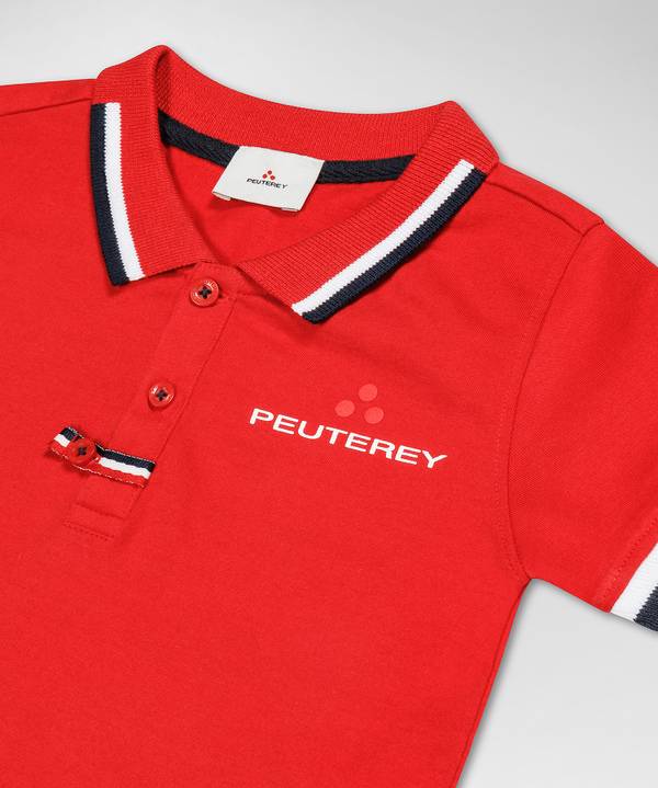 Peuterey Polo In Cotone Stretch