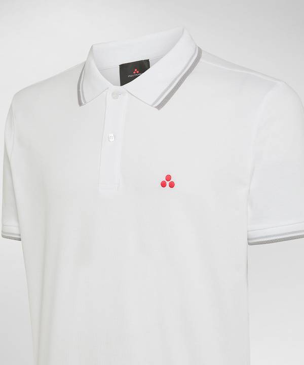 Peuterey Polo In Piquet Di Cotone Stretch