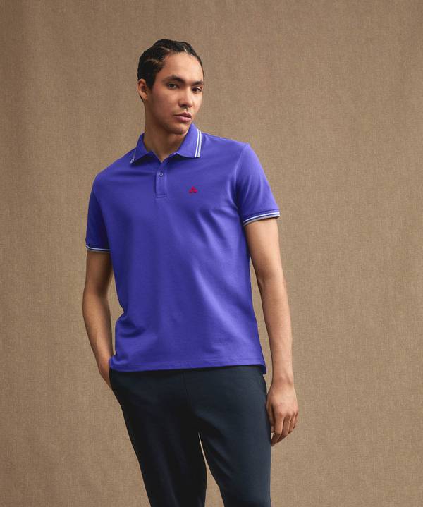 Peuterey Polo In Piquet Di Cotone Stretch