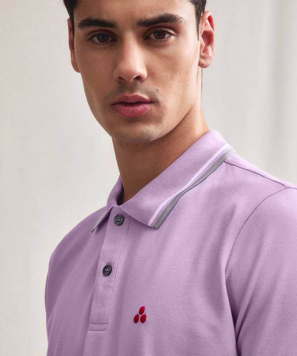 Peuterey Polo In Piquet Di Cotone Stretch
