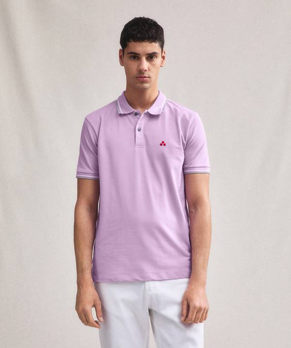 Peuterey Polo In Piquet Di Cotone Stretch