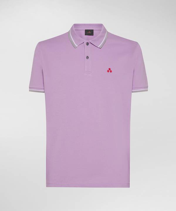 Peuterey Polo In Piquet Di Cotone Stretch