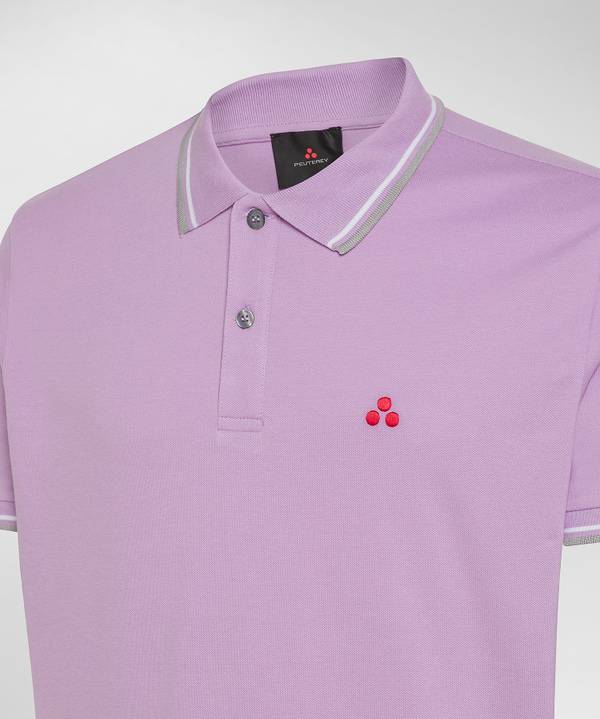 Peuterey Polo In Piquet Di Cotone Stretch