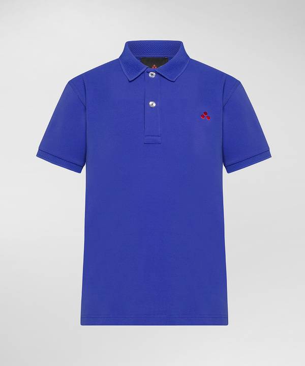 Peuterey Polo In Piquet Di Nylon Stretch