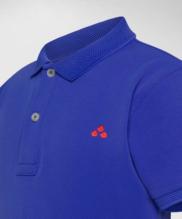 Peuterey Polo In Piquet Di Nylon Stretch