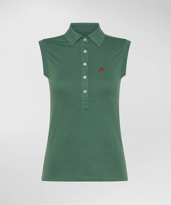 Peuterey Polo Smanicata In Piquet