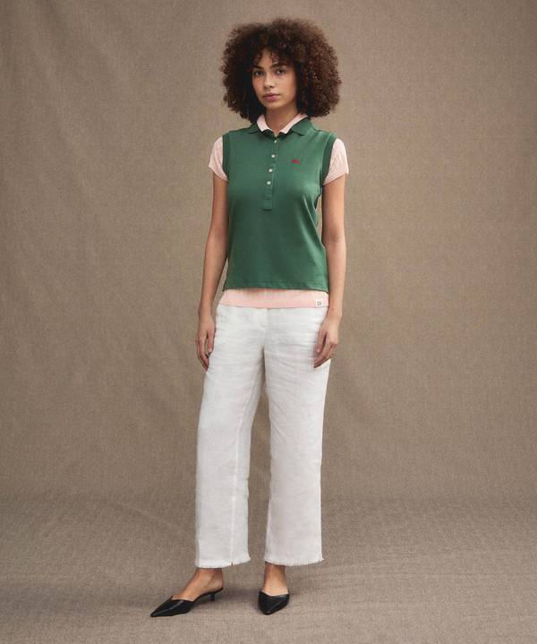 Peuterey Polo smanicata in piquet