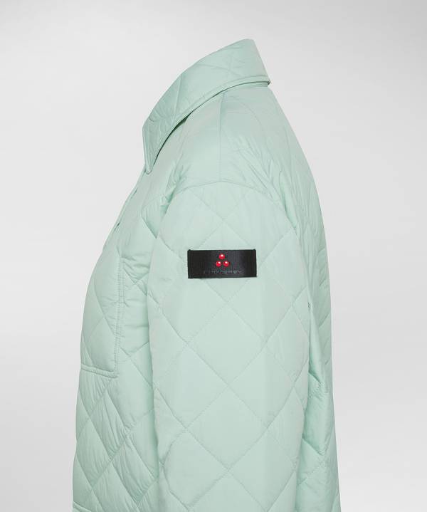 Peuterey Quilted Coat In Tela Di Nylon