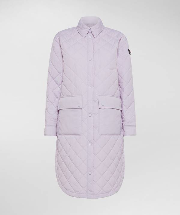Peuterey Quilted Coat In Tela Di Nylon