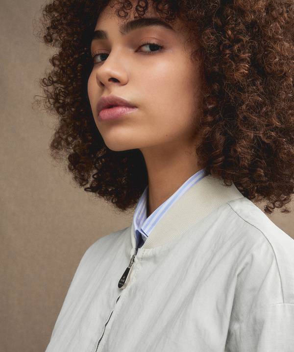 Peuterey Relaxed Bomber In Lino