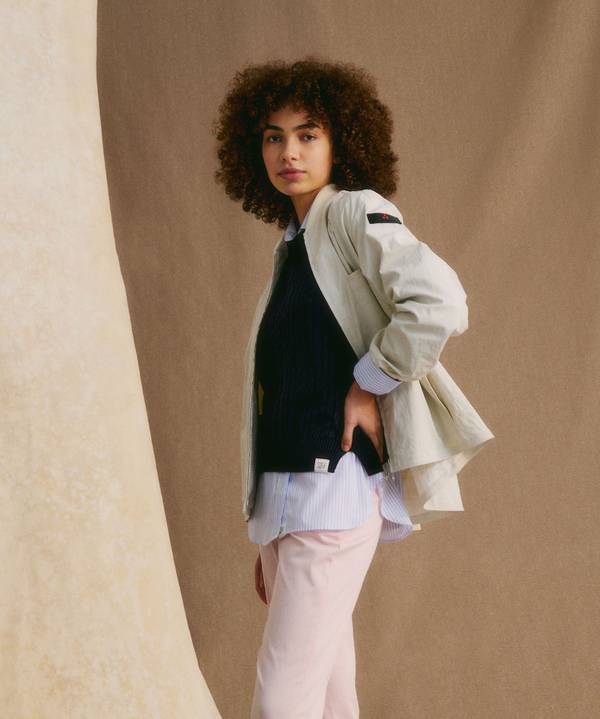 Peuterey Relaxed bomber in lino