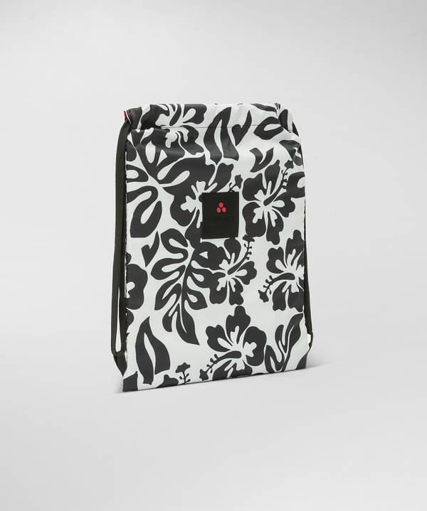 Peuterey Sacca In Nylon Con Fantasia Floreale