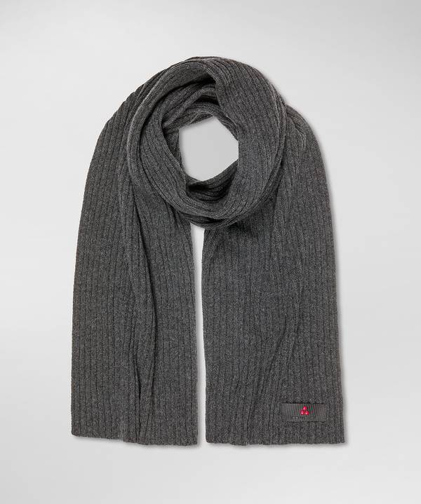 Peuterey Sciarpa In Lana A Coste