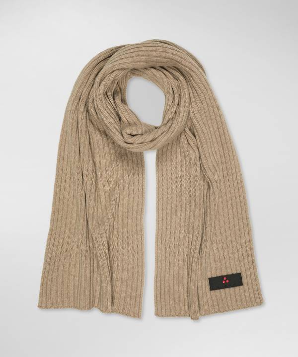 Peuterey Sciarpa In Lana A Coste