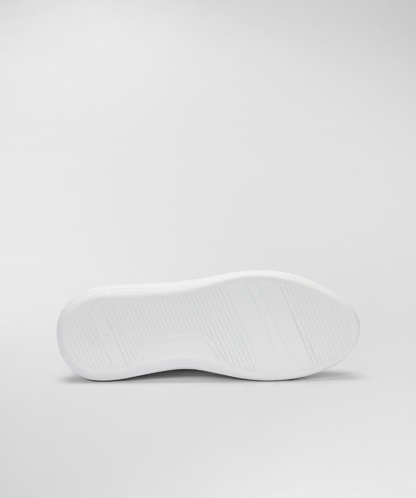 Peuterey Sneaker In Pelle Con Logo Goffrato