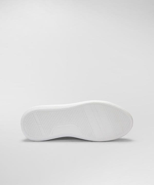 Peuterey Sneaker In Pelle Con Logo Goffrato