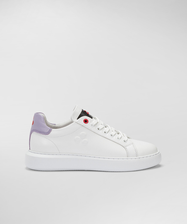 Peuterey Sneaker in pelle con logo goffrato