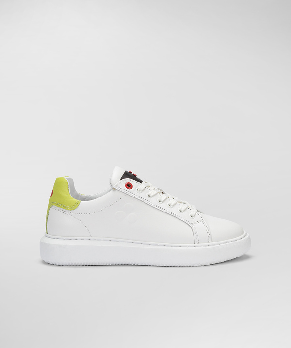 Peuterey Sneaker in pelle con logo goffrato