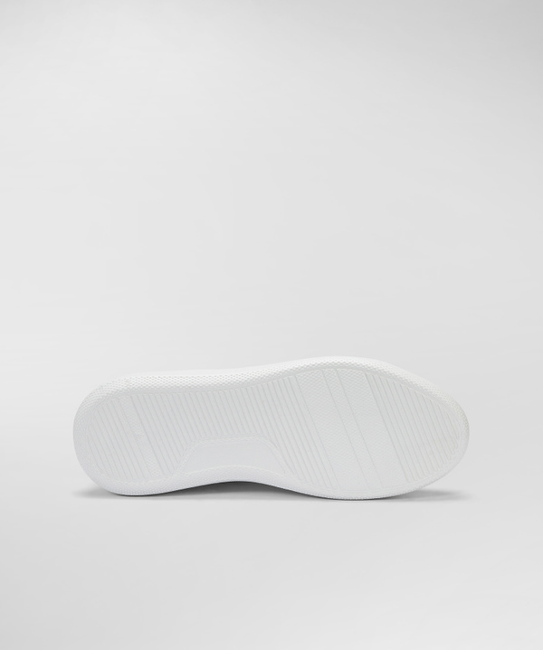 Peuterey Sneaker In Pelle Con Tallone Lavorato