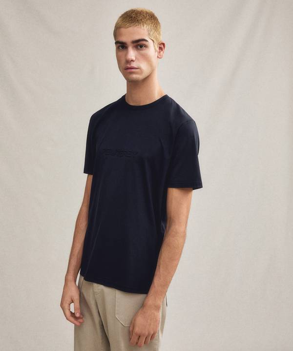 Peuterey T-shirt Con Scritta In Rilievo