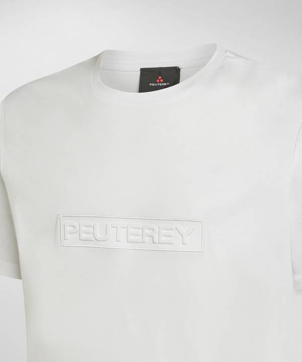 Peuterey T-shirt Con Scritta In Rilievo