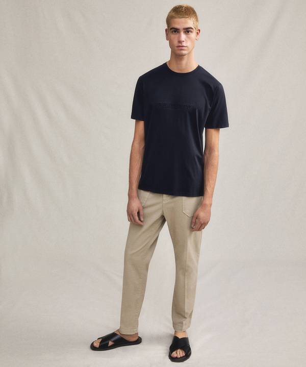 Peuterey T-shirt con scritta in rilievo