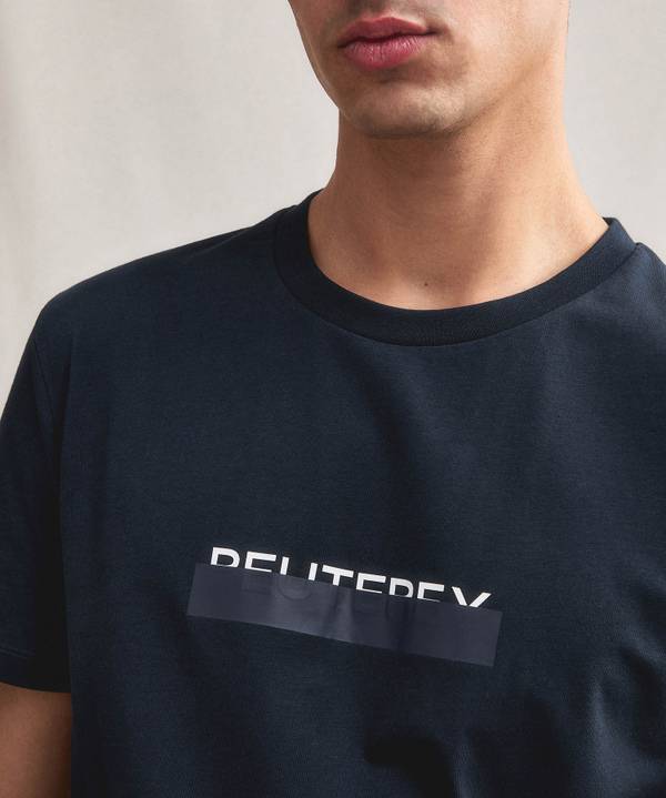 Peuterey T-Shirt Con Scritta Peuterey