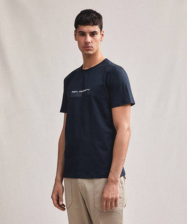 Peuterey T-Shirt Con Scritta Peuterey