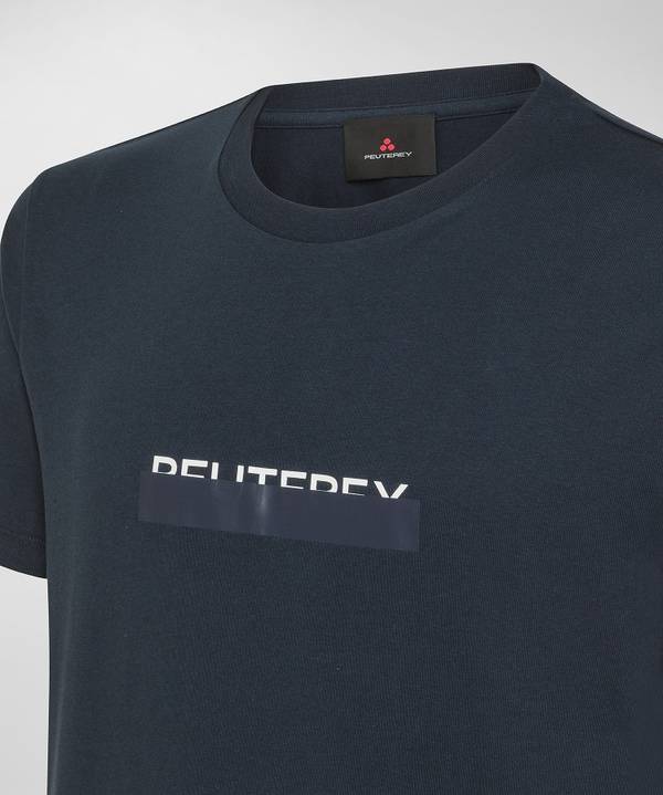 Peuterey T-Shirt Con Scritta Peuterey