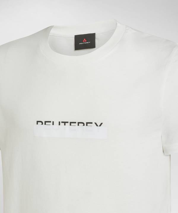 Peuterey T-Shirt Con Scritta Peuterey