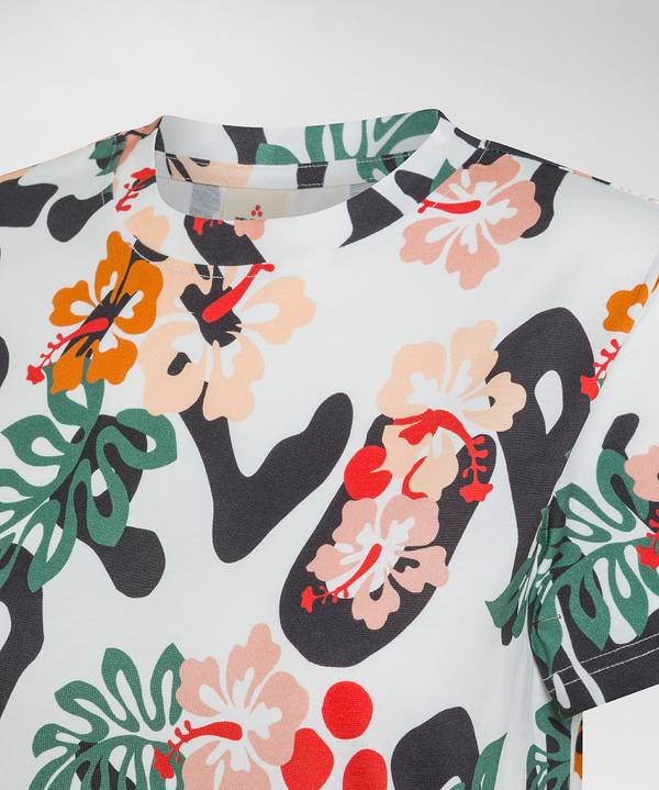 Peuterey T-shirt Con Stampa All Over