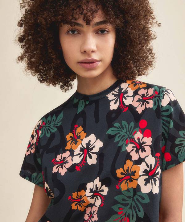 Peuterey T-shirt Con Stampa All Over