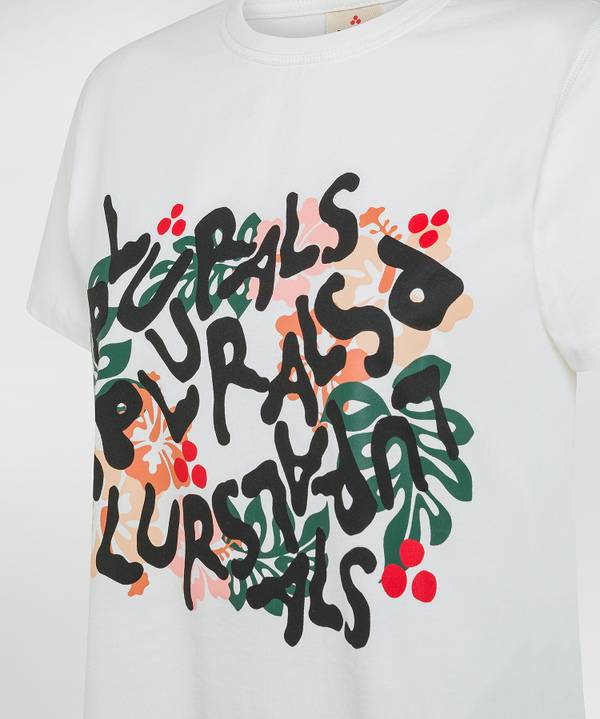 Peuterey T-shirt Con Stampa Frontale