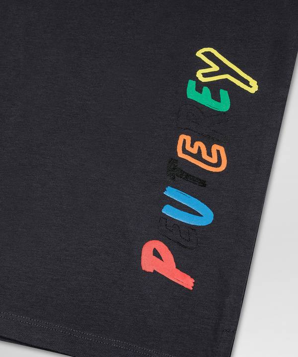 Peuterey T-shirt Con Stampa Sul Retro