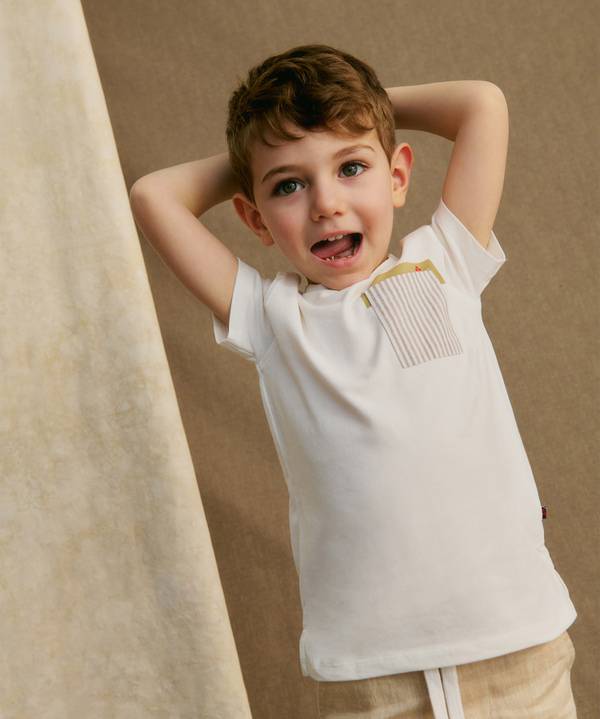 Peuterey T-shirt Con Taschino Rigato