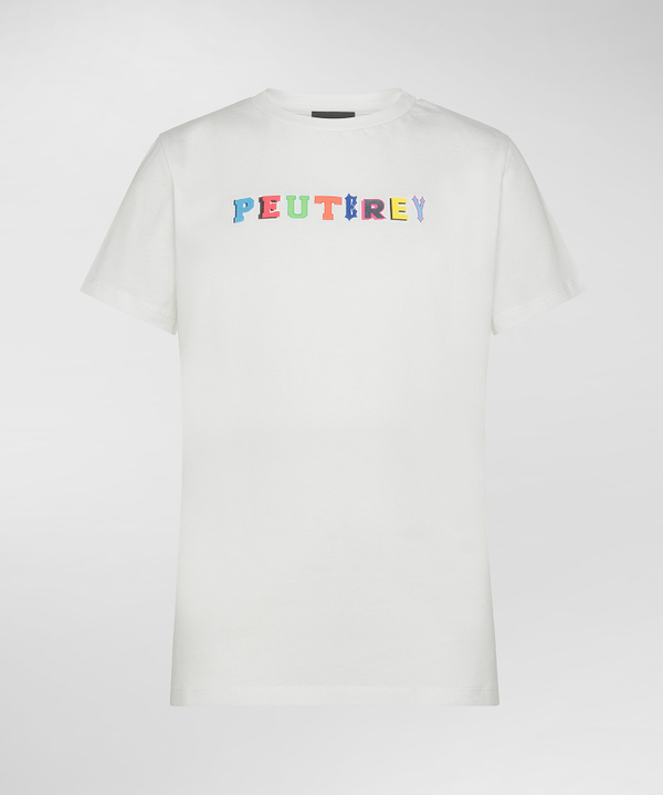 Peuterey T-shirt In Cotone Con Stampa