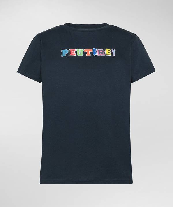 Peuterey T-shirt In Cotone Con Stampa