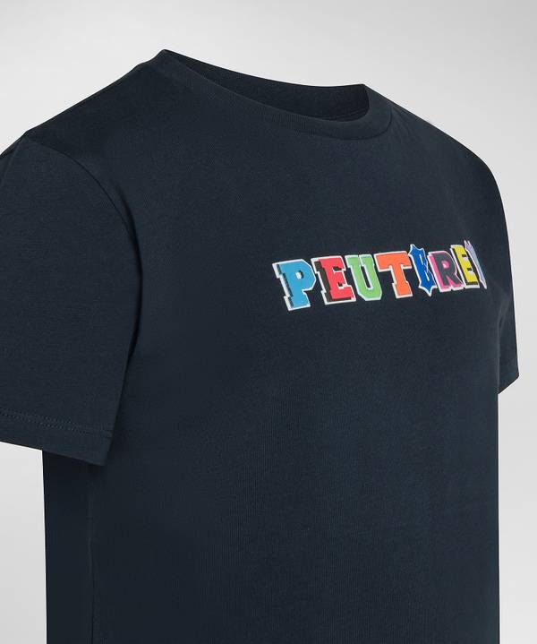Peuterey T-shirt In Cotone Con Stampa