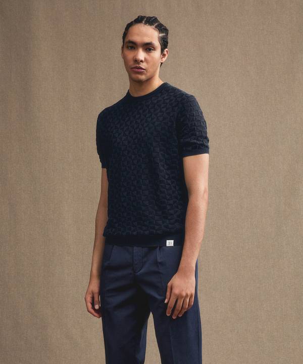 Peuterey T-shirt In Tricot Cotone 3D