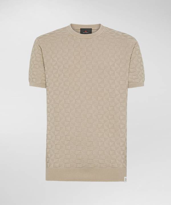 Peuterey T-shirt in tricot cotone 3D